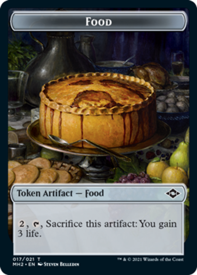 MTG 10 Food Token (017), NM-Mint, English Modern Horizons 2