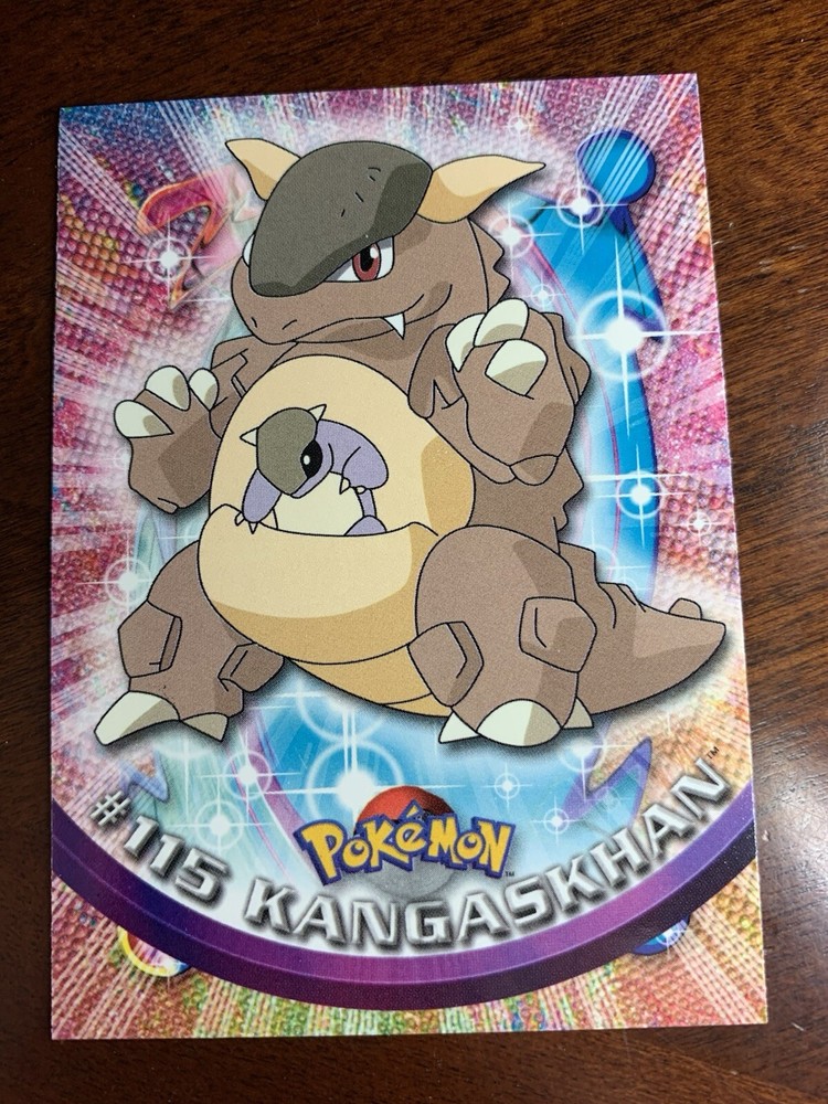 2000 Topps Pokemon TV Animation Series 2 #115 Kangaskhan FREE COMBINED SHIPPING