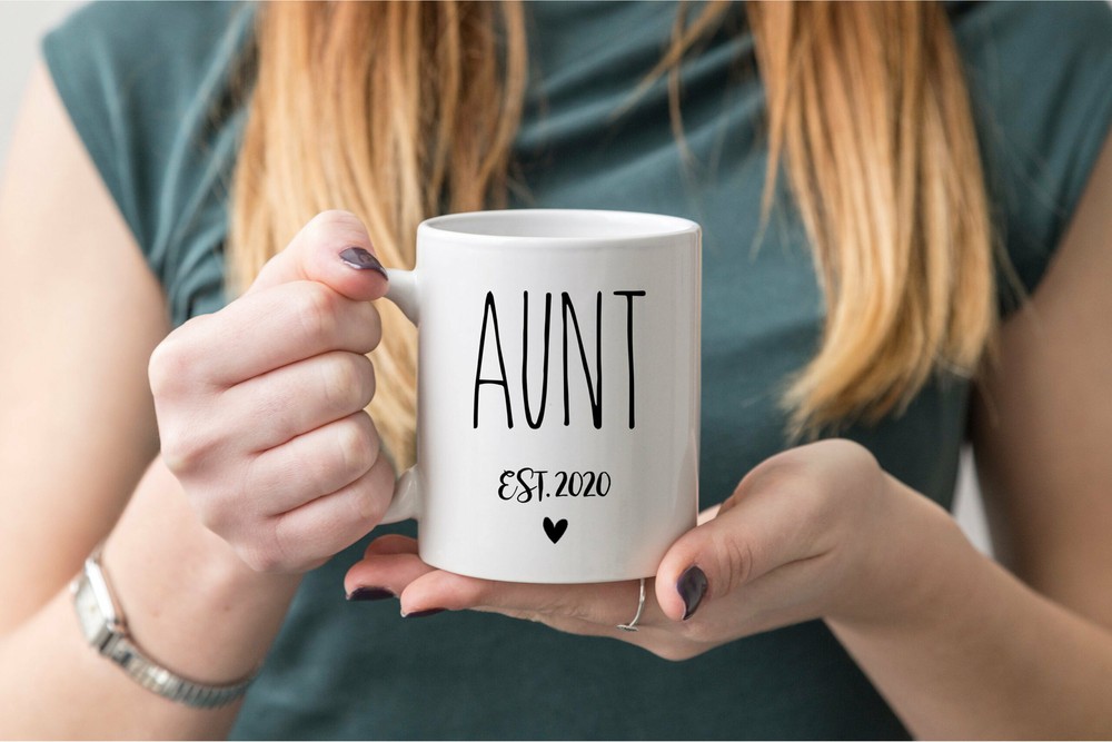 Aunt Est 2020 Mug Personalized Mug Mothers Day Mothers Day Gift Gift For Mom