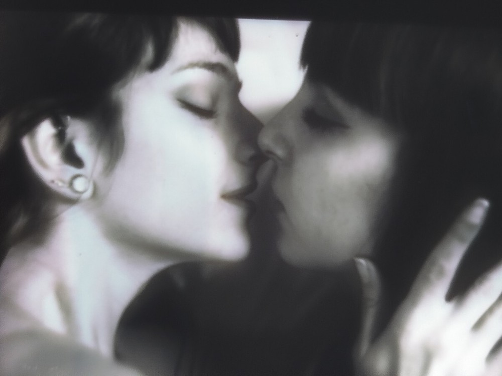 Vintage - Negative - Women Kissing - Lesbian Couple - Tender Kiss 😘