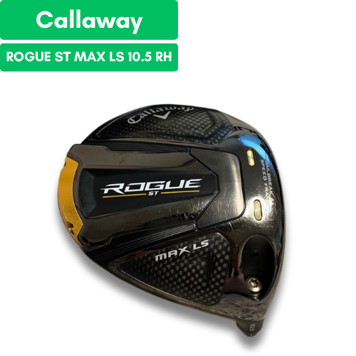 Callaway Rogue ST Max LS 10.5 Right Hand Driver Head Only with Cover Used JP