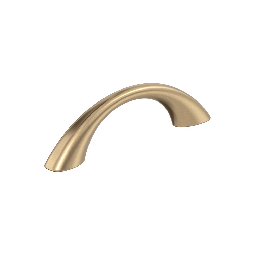 Champagne Bronze Cabinet Door Drawer Pulls for Center-to-Center Furniture Hardware