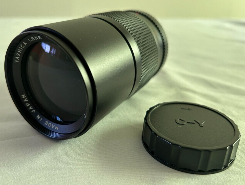 YASHICA ML 200mm f4 Lens for Parts or Repair 002
