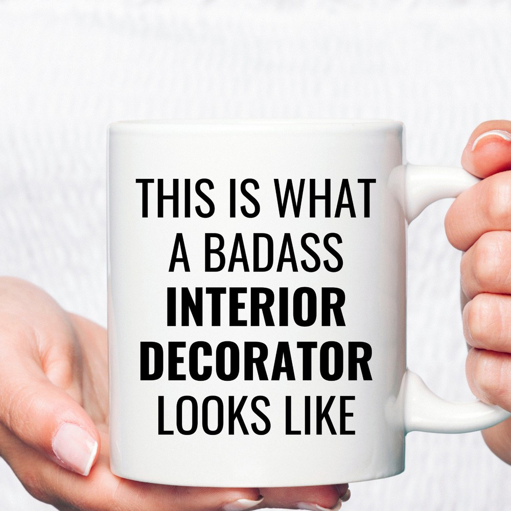 Occupation Coffee Mug Funny Decorator Gift Interior Design Gift Decorator Gift