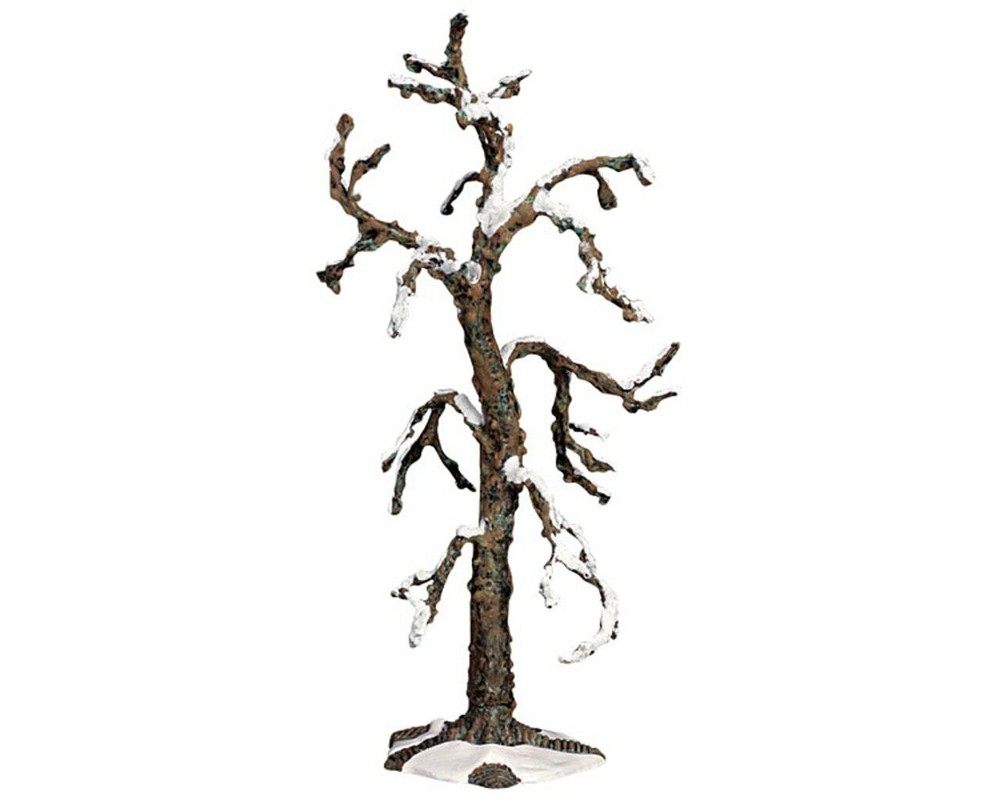 Lemax 2006 Snowy Oak Tree Large Holiday Seasonal Decor 64477 Discontinued-image