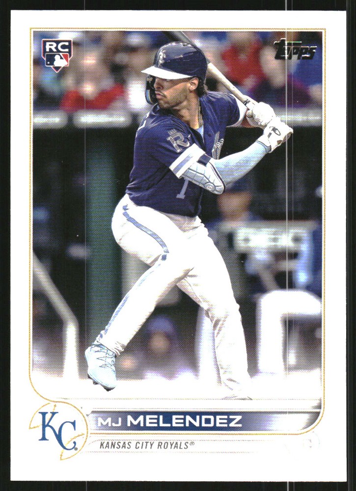 2022 Topps Update #US223 MJ Melendez Rookie Card