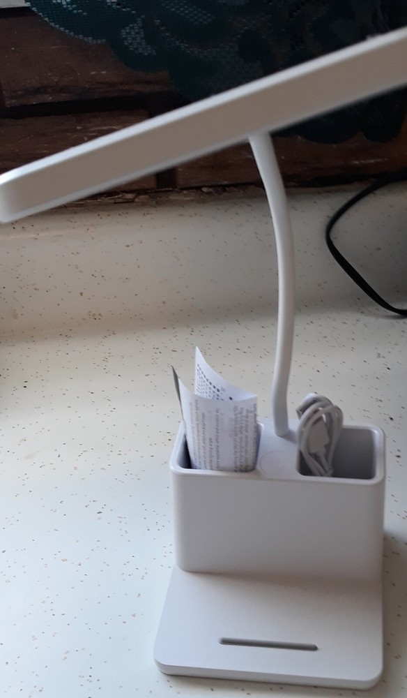 3-Step LED Desk Lamp with In, Off & Brightness Control