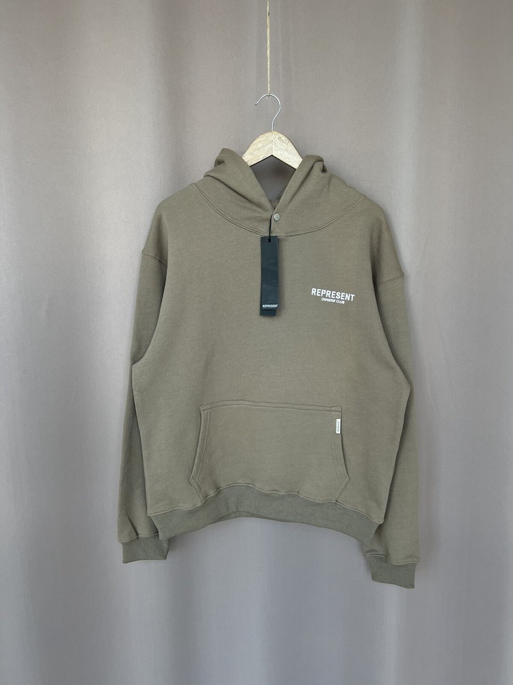 Represent Owners Club New With Tags Hoodie Mens Size M Cotton Logo Sweatshirt