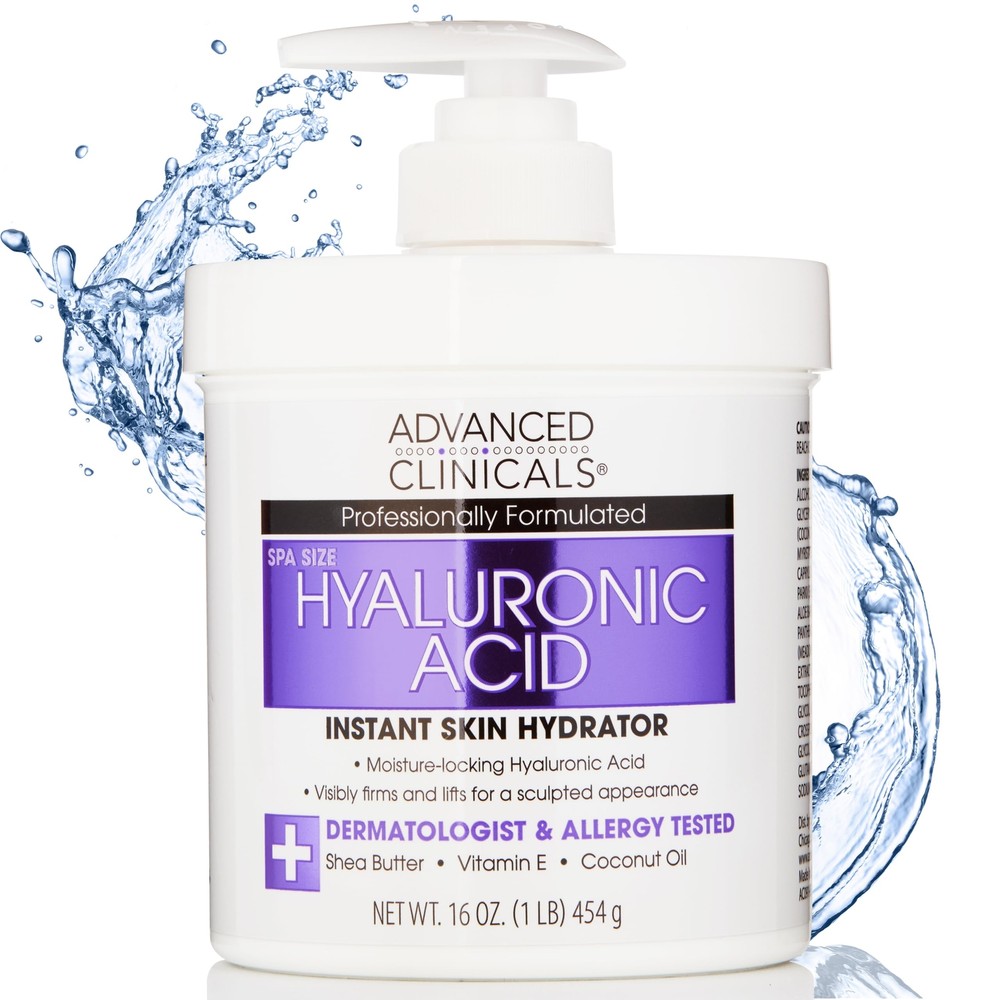 Hyaluronic Acid Body Lotion & Face Moisturizer W/Vitamin E | Hydrating Firmin...