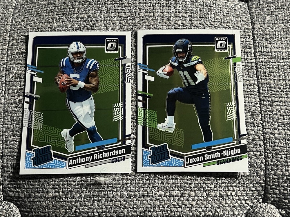 2023 Optic Lot Featuring Jaxson Smith-Njigba & Anthony Richardson Rookie Cards