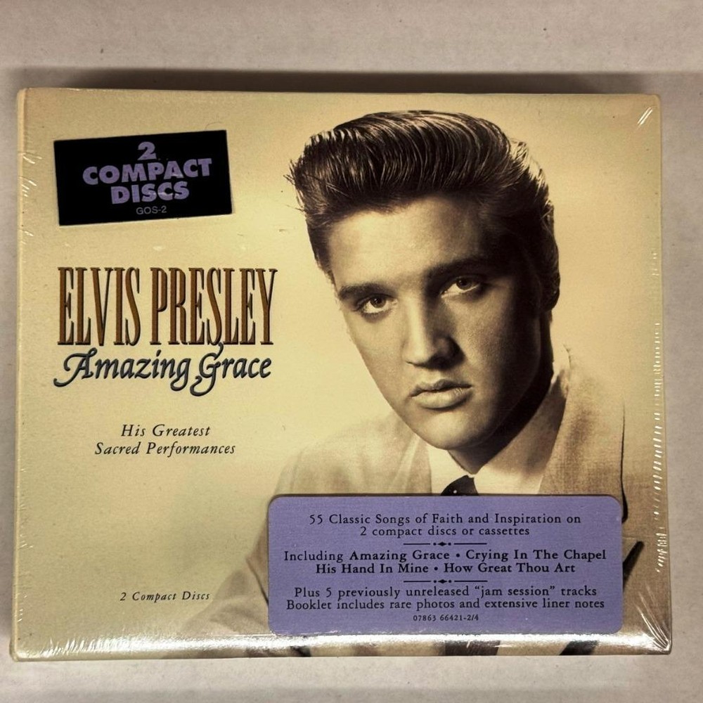 Elvis Presley – Amazing Grace (His Greatest Sacred Performances) New Sealed 2 CD