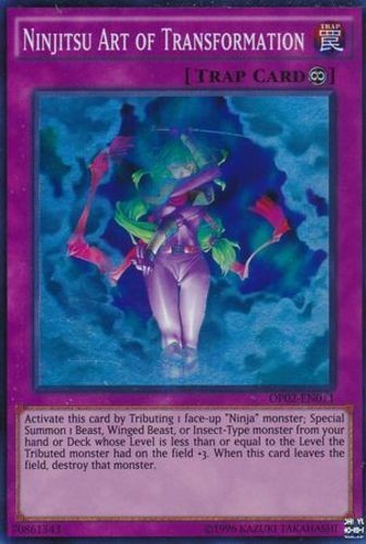 Ninjitsu Art of Transformation OP02-EN011 Super Rare Moderately Played Card