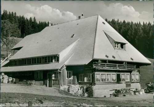 Postcard Oberried Black Forest mountain inn Stollenbacher hut (9952)