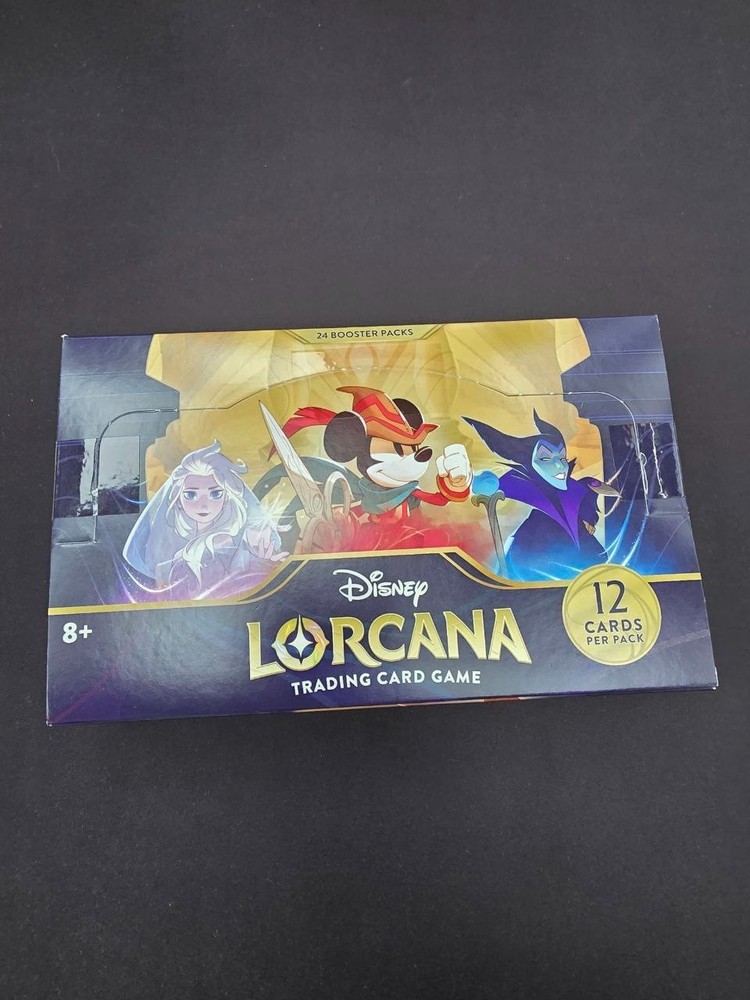Disney Lorcana: The First Chapter Booster Box - 24 Packs (11098190) FACTORY SEAL