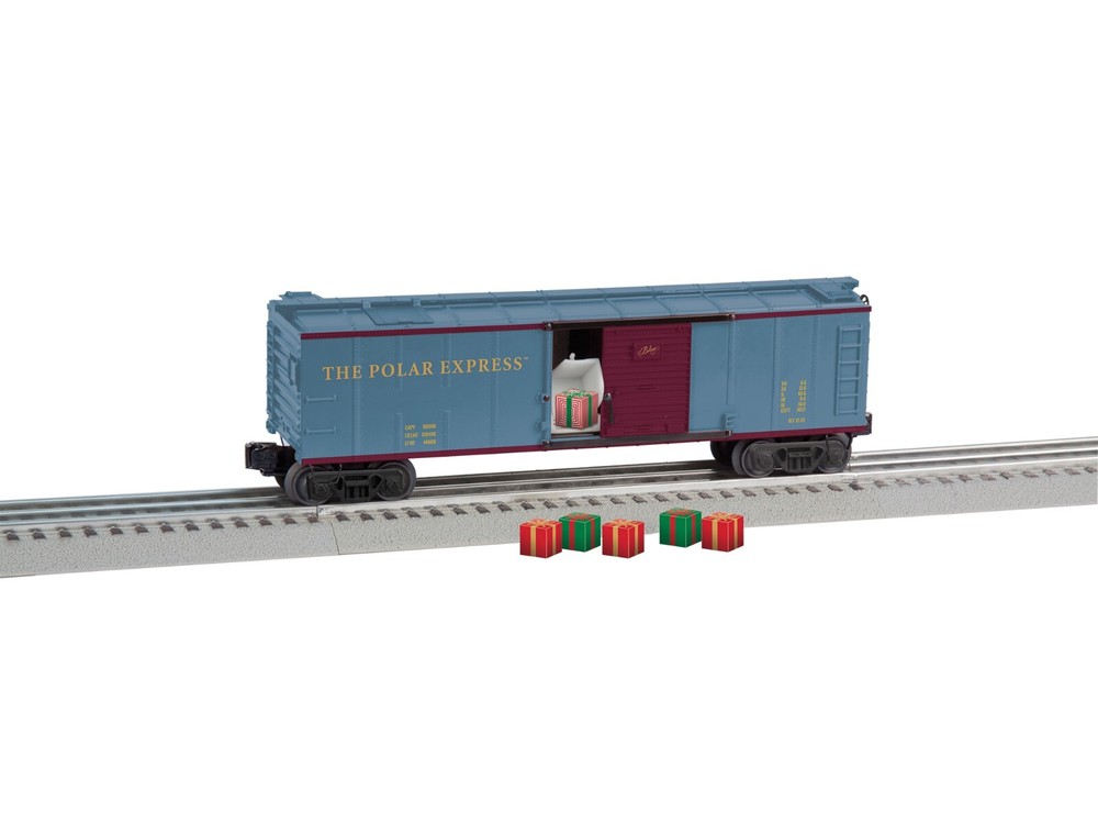 LIONEL 2128240 POLAR EXPRESS OPERATING BOXCAR TRAIN SET
