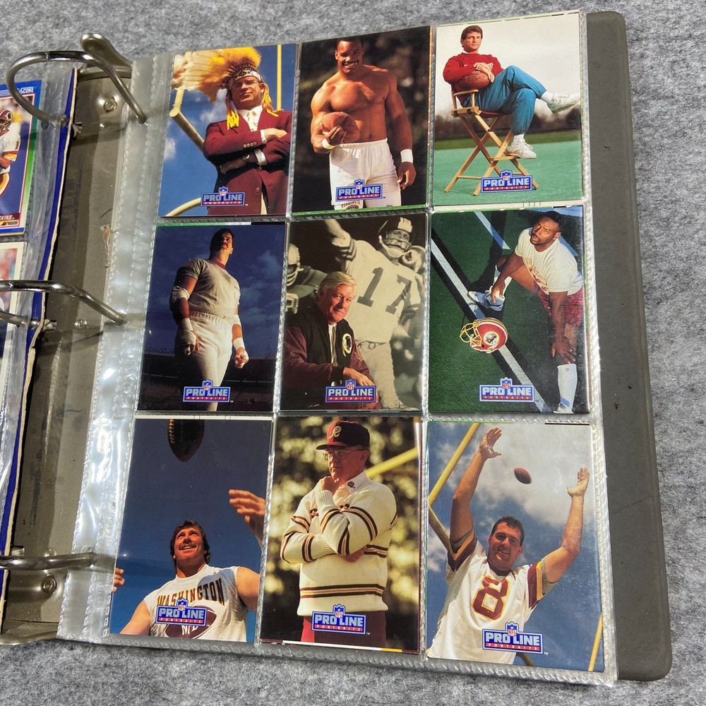 Washington Redskins NFL HUGE Football Cards  Lot of  234  AMAZING CONDITION  VTG