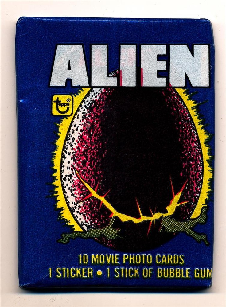 1979 Alien the Movie Trading Card Pack