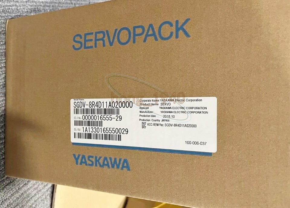 ONE NEW YASKAWA SERVO DRIVE SGDV-8R4D11A020000