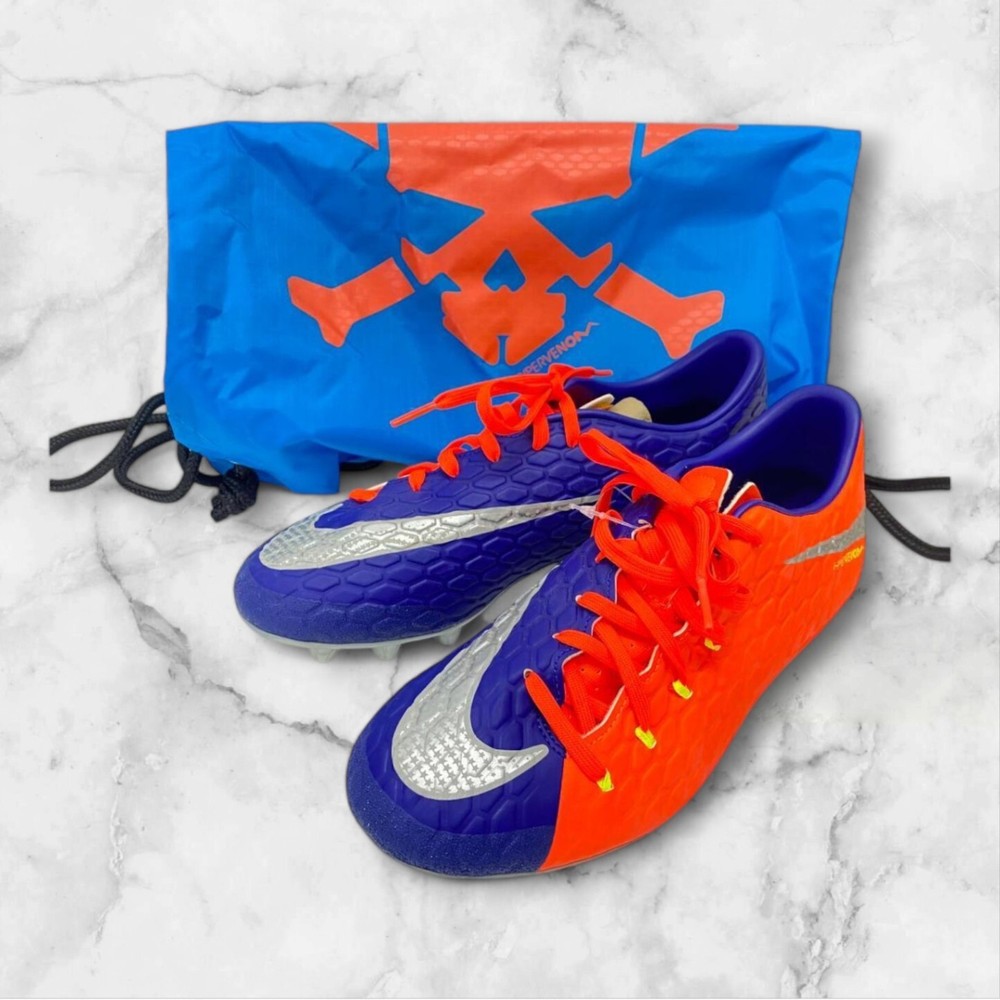 Nike Hypervenom Feron III Soccer Cleats US 6.5 Spikes with Bag Used
