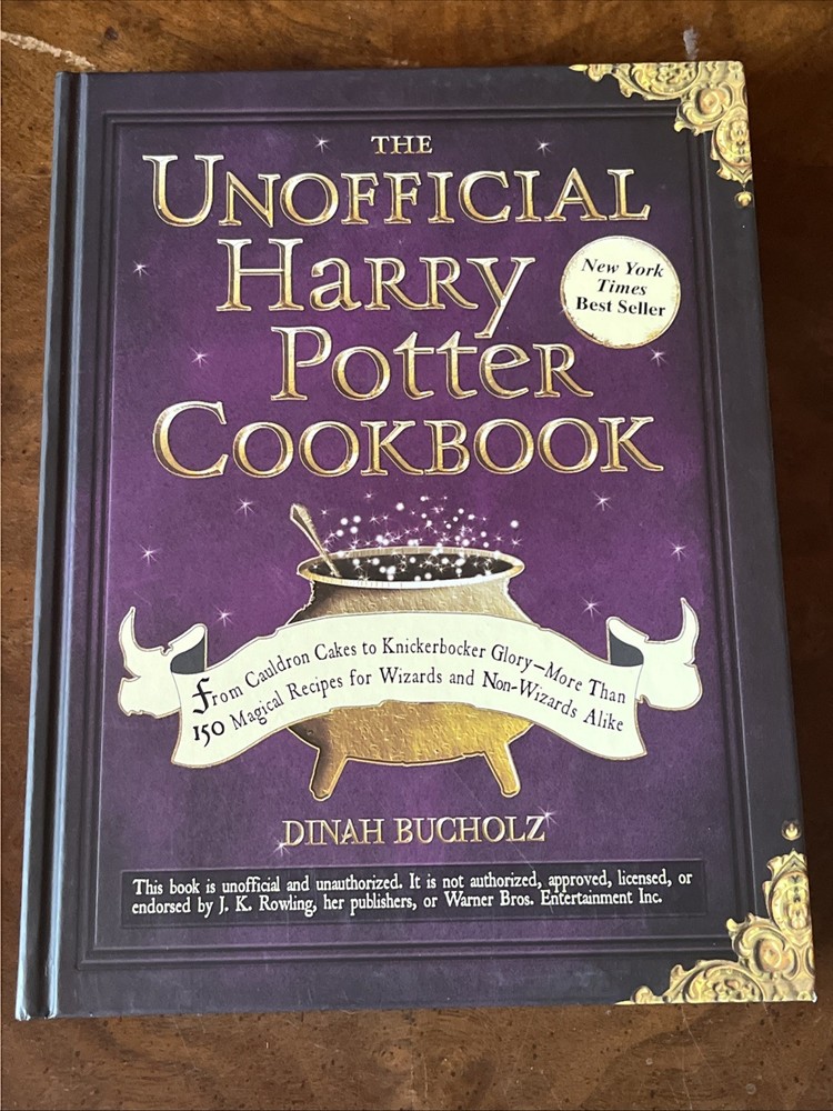 Unofficial Harry Potter Cookbook by Dinah Bucholz (2020, Hardcover Edition)