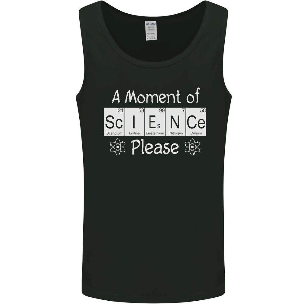 Funny Geek Science Vest Tank Top for Men