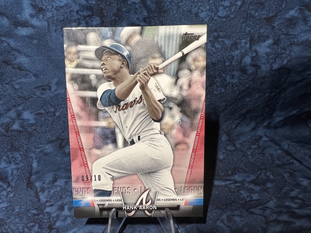 Hank Aaron #/10 Topps Salute Series 2 Legends S-85 2018 Topps