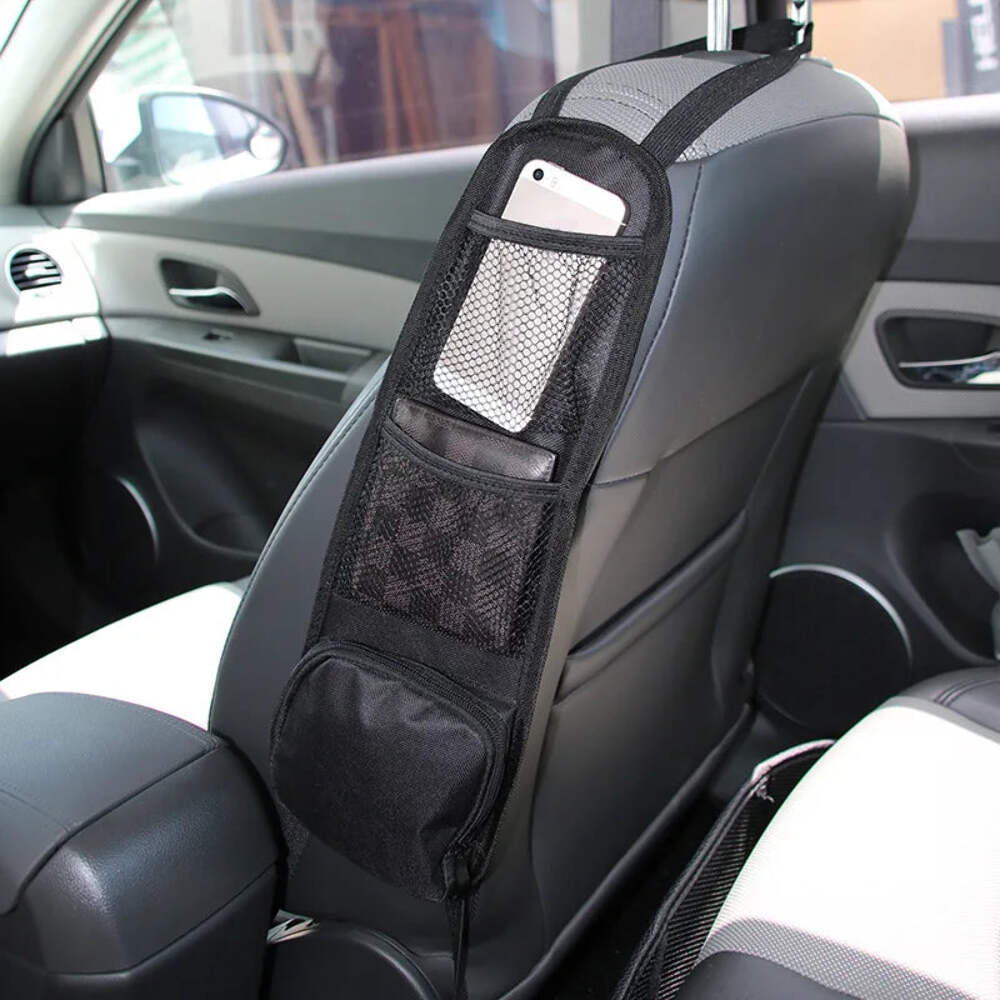 Car Backseat Organizer with Tablet Holder and Storage Pockets