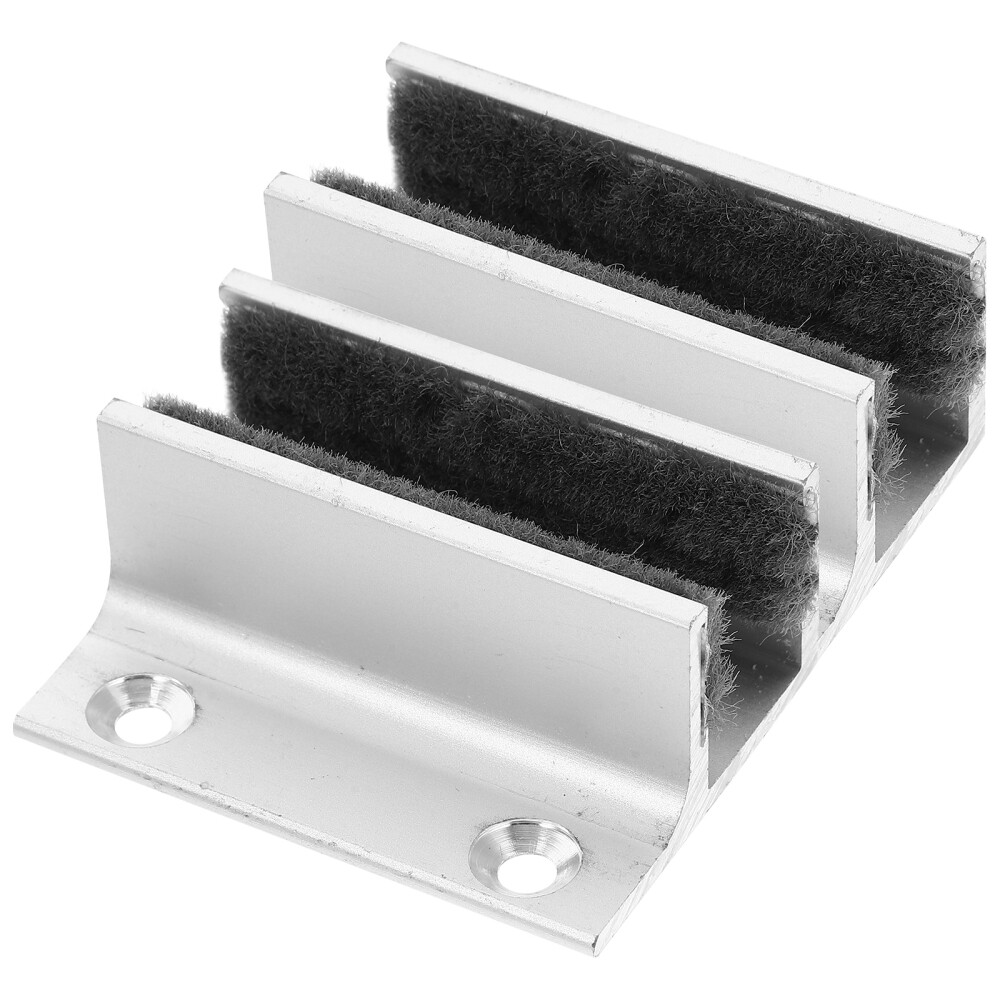 2-Piece Sliding Shower Door Bottom Track Guide Protractor Set