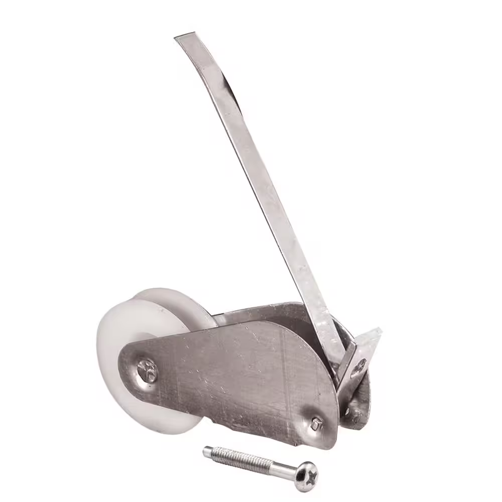 1-Inch Nylon Sliding Screen Door Spring Tension Rollers 2-Pack