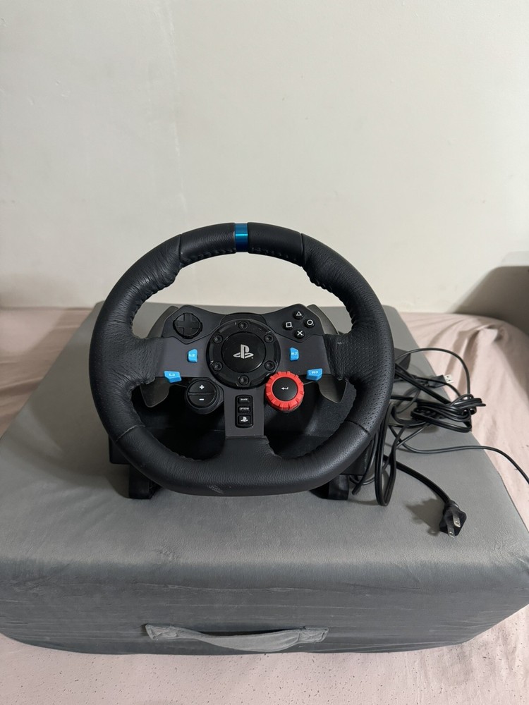 Logitech G29 Racing Wheel & Pedals for PS5 PS4 PC – Force Feedback Driving Simulator