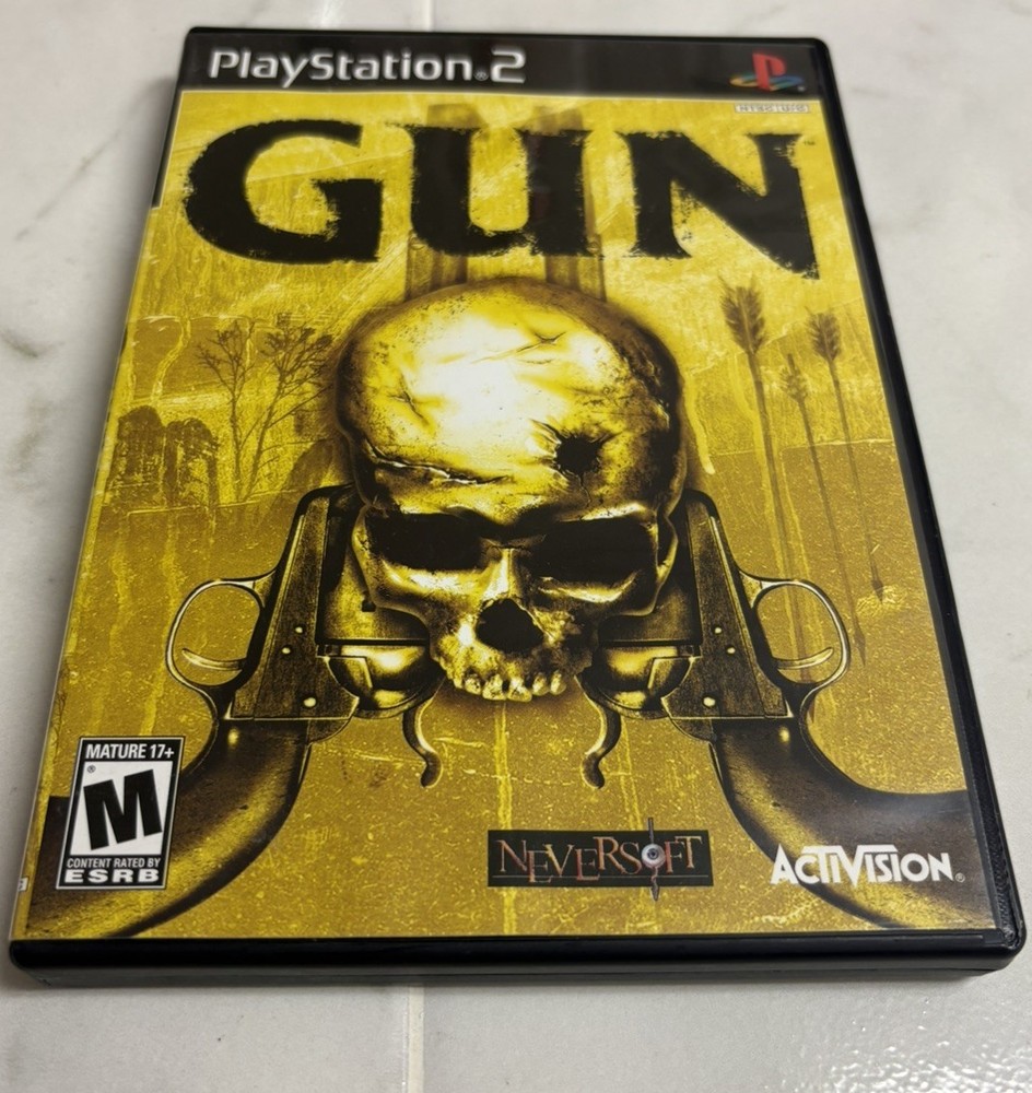 Gun (Sony Playstation 2, PS2) Complete CIB Tested