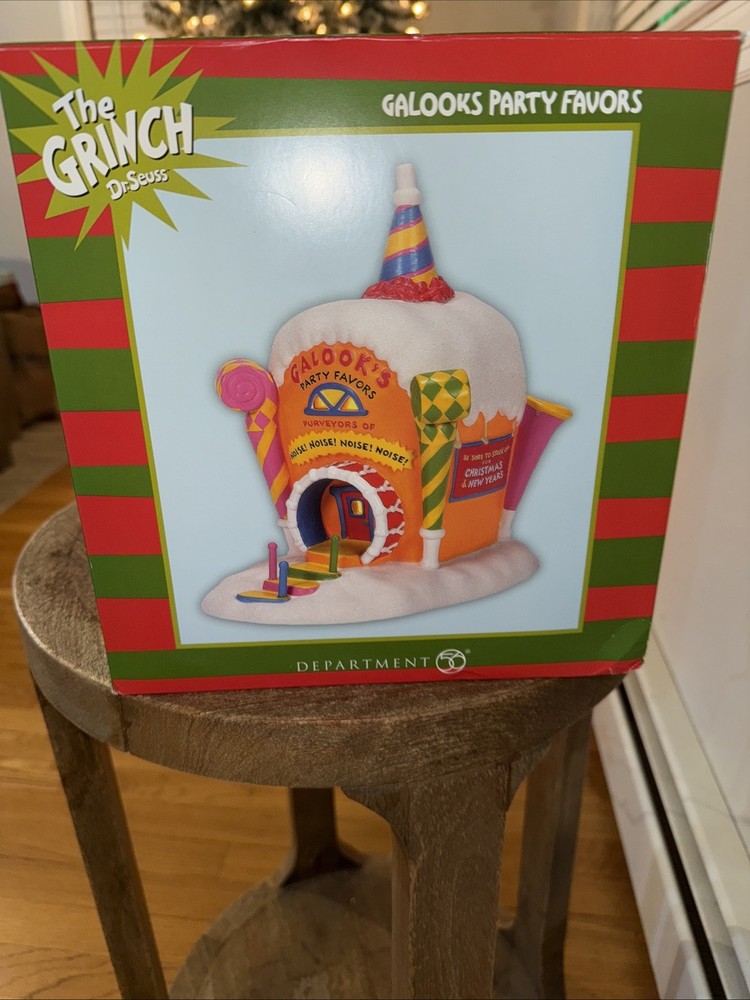 Department 56- Grinch Village -Who-Ville Galooks Party Favors #6001206