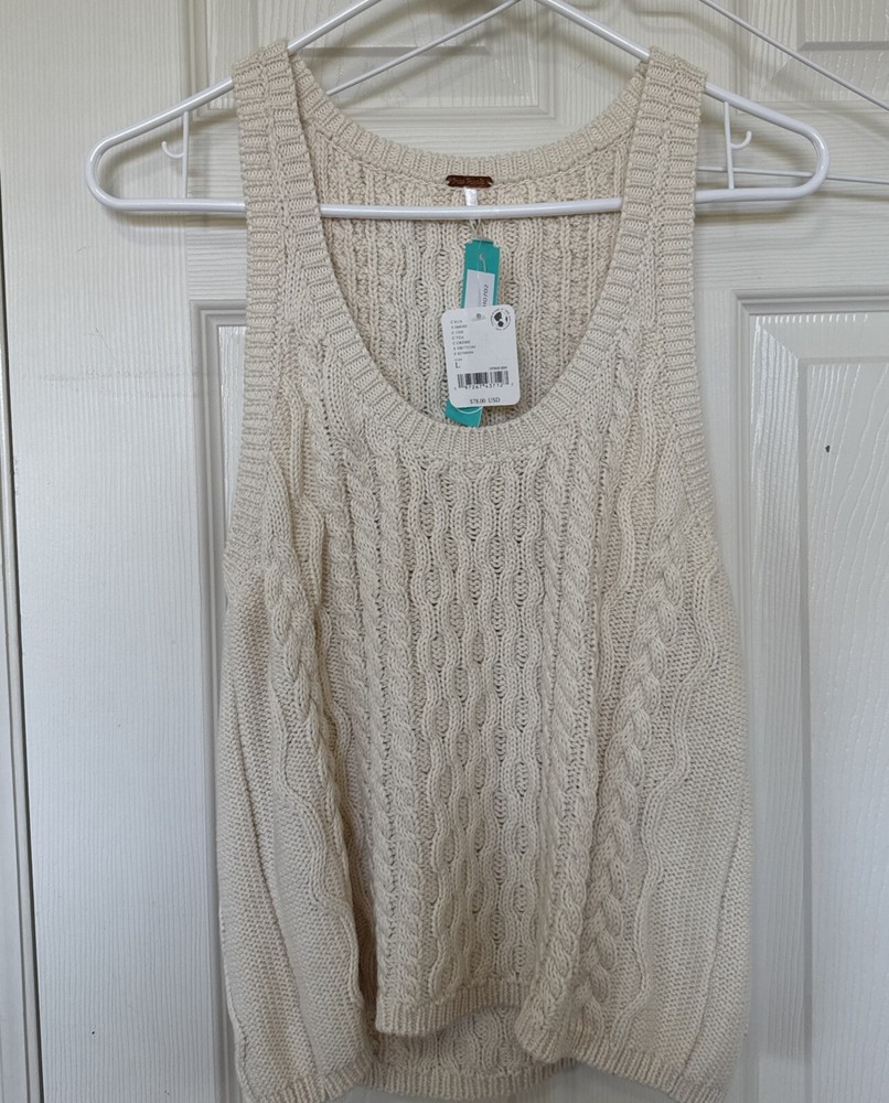 Free People High Tide Cable Tank