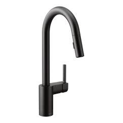 Moen 7565 Black Align Pull-Down Spray Kitchen Faucet