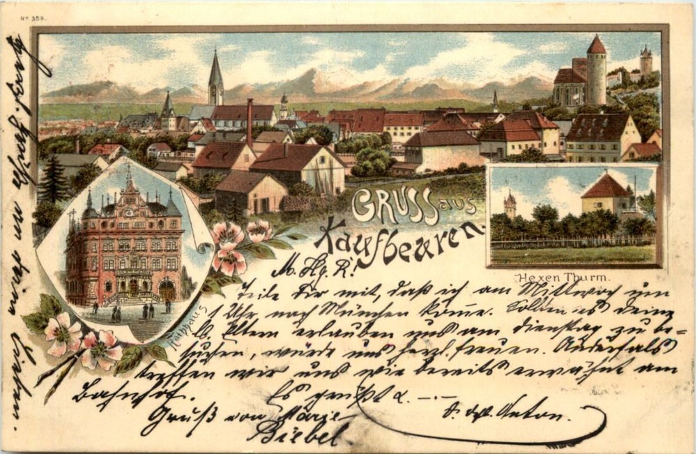 Greetings from Kaufbeuren - Litho -610422