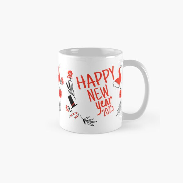Happy New Year 2025 Classic Mug , Gift For Family