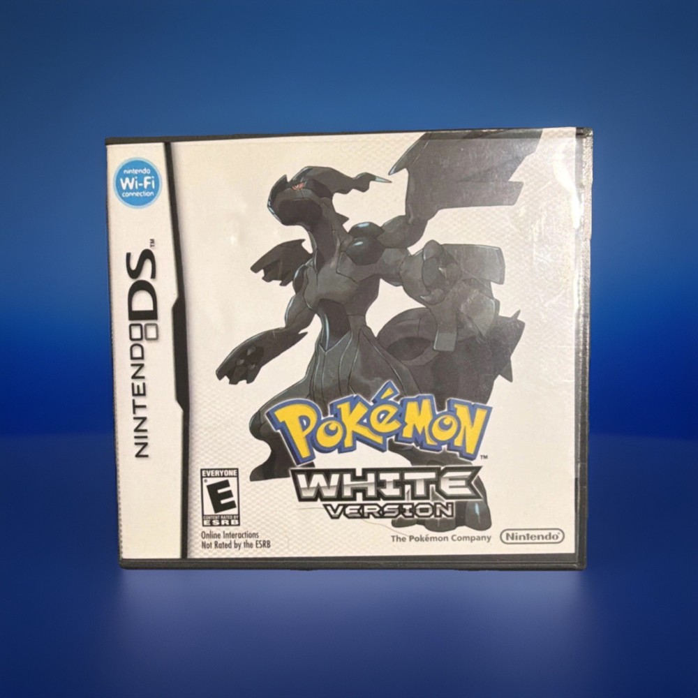 Pokémon White Version Nintendo DS Manual Included Wi-Fi Compatible Role Playing