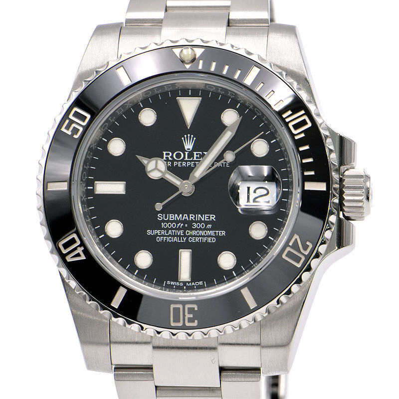 ROLEX SUBMARINER DATE 116610LN BLACK AUTOMATIC 411483