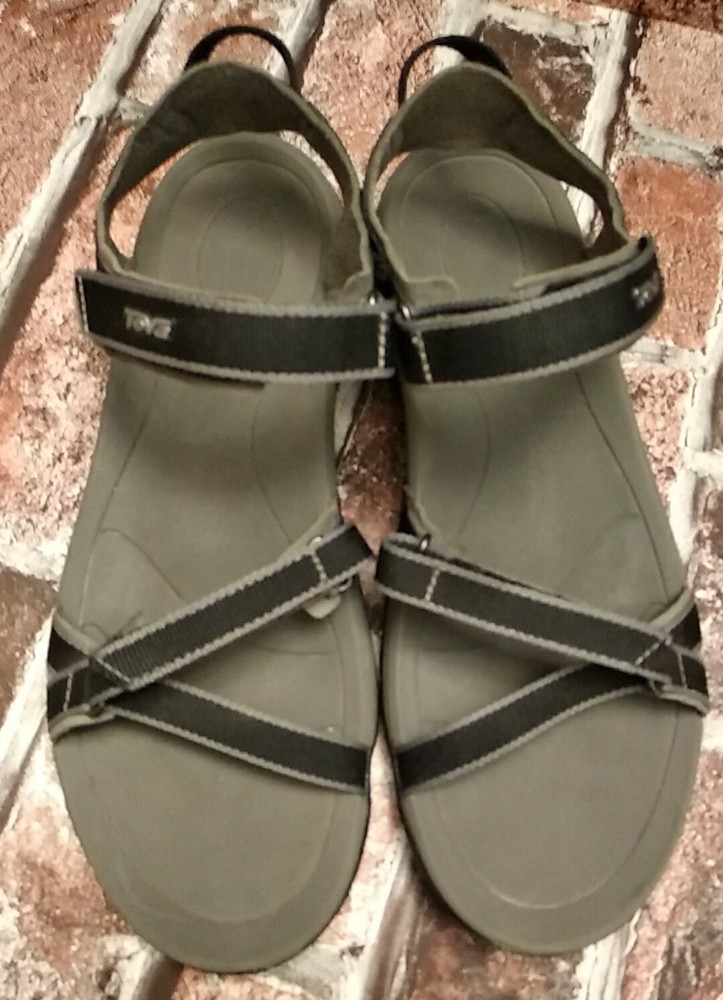 Teva Women's Verra Sandal Black/Grey Size 9 M US 1006263