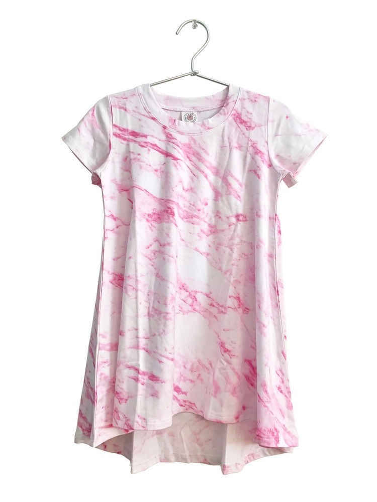 BW917 Esme Girl's Beachwear Short Sleeve Dress Nightgown S M L XL clearance sale-image