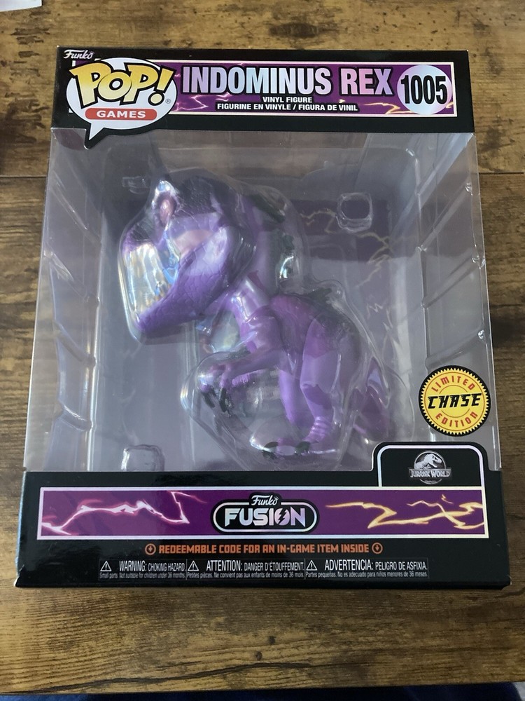 Funko POP! Funko Fusion  Indominus Rex (Chase) Vinyl Figure 1005 FAST Shipping!