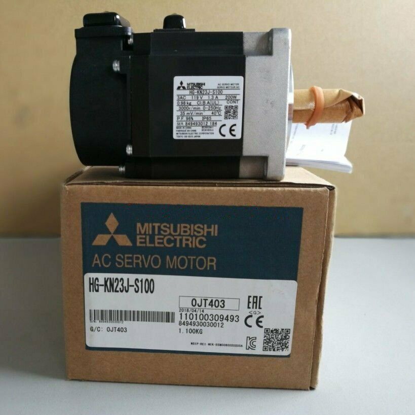 1PC NEW MITSUBISHI IN BOX Servo Motor HF-KN43J-S100 1year warranty
