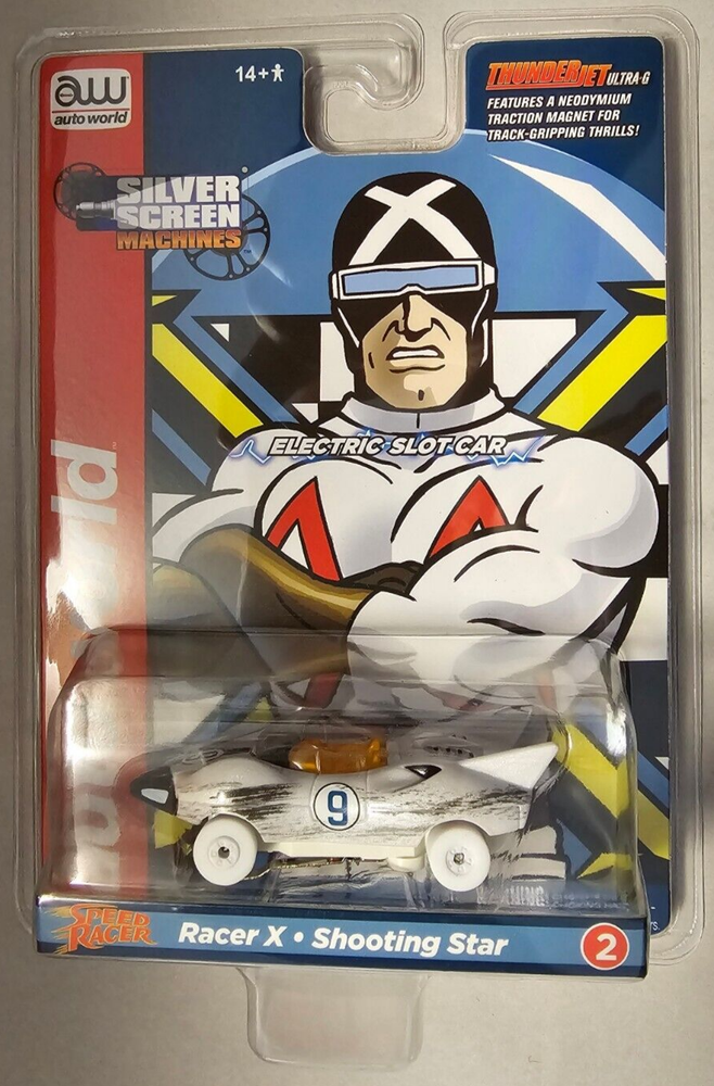 Autoworld HO Slot Car iWheels Chase Racer X Shooting Star Special Edition New