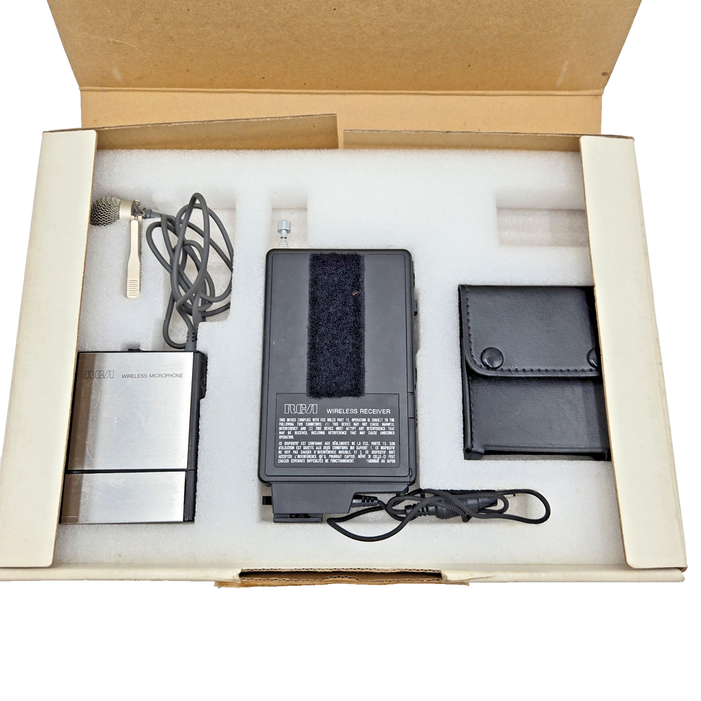 RCA WM 001 Wireless Microphone System