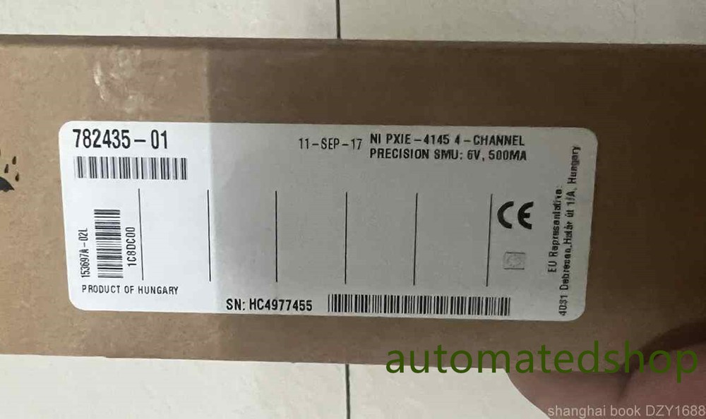 NEW NI 4-channel 500Ma source measurement unit PXIE-4145 782435-01 FedEx or DHL