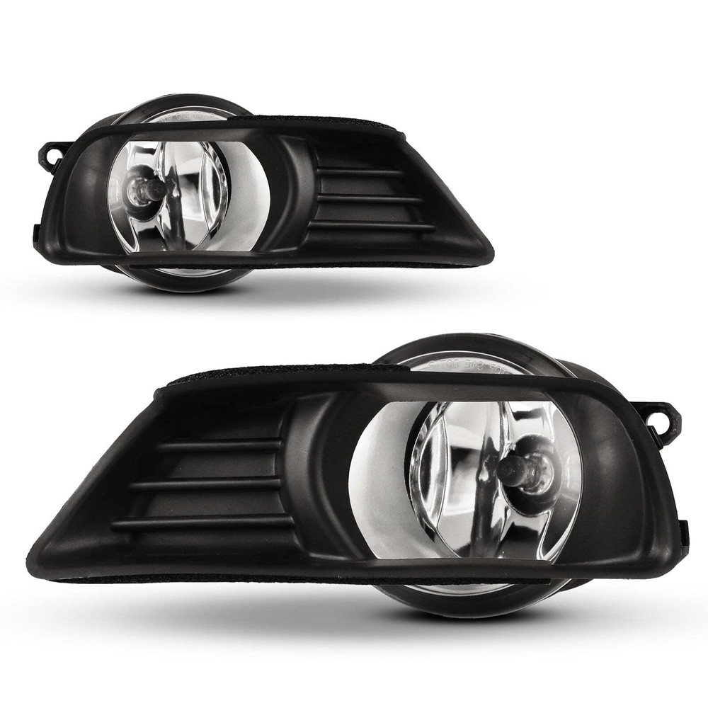 Halogen Fog Light Kit With Clear Lens For 2007-2009 Toyota Camry
