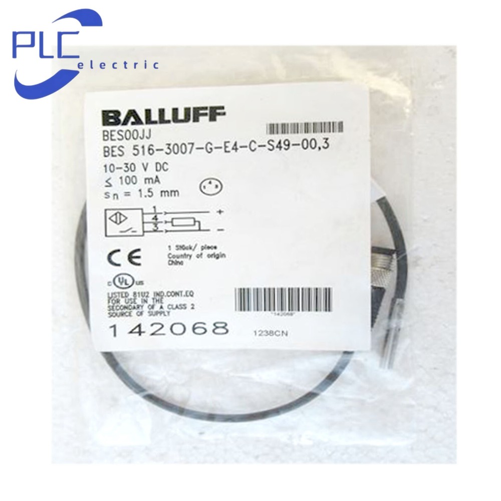 BALLUFF BES 516-3007-G-E4-C-S49-00,3(BES00JJ) Inductive Standard Sensors PNP