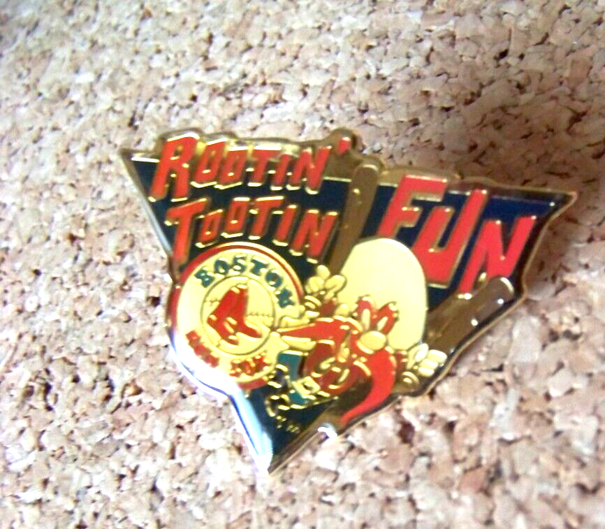 1992 Boston Red Sox pin Yosemite Sam Looney Tunes Rootin Tootin Fun MLB c45156