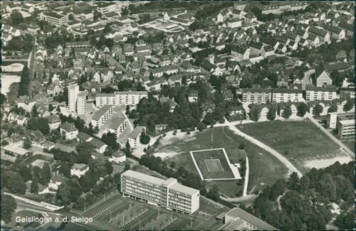 Postcard Geislingen a.d. Steige aerial view (No.9503)