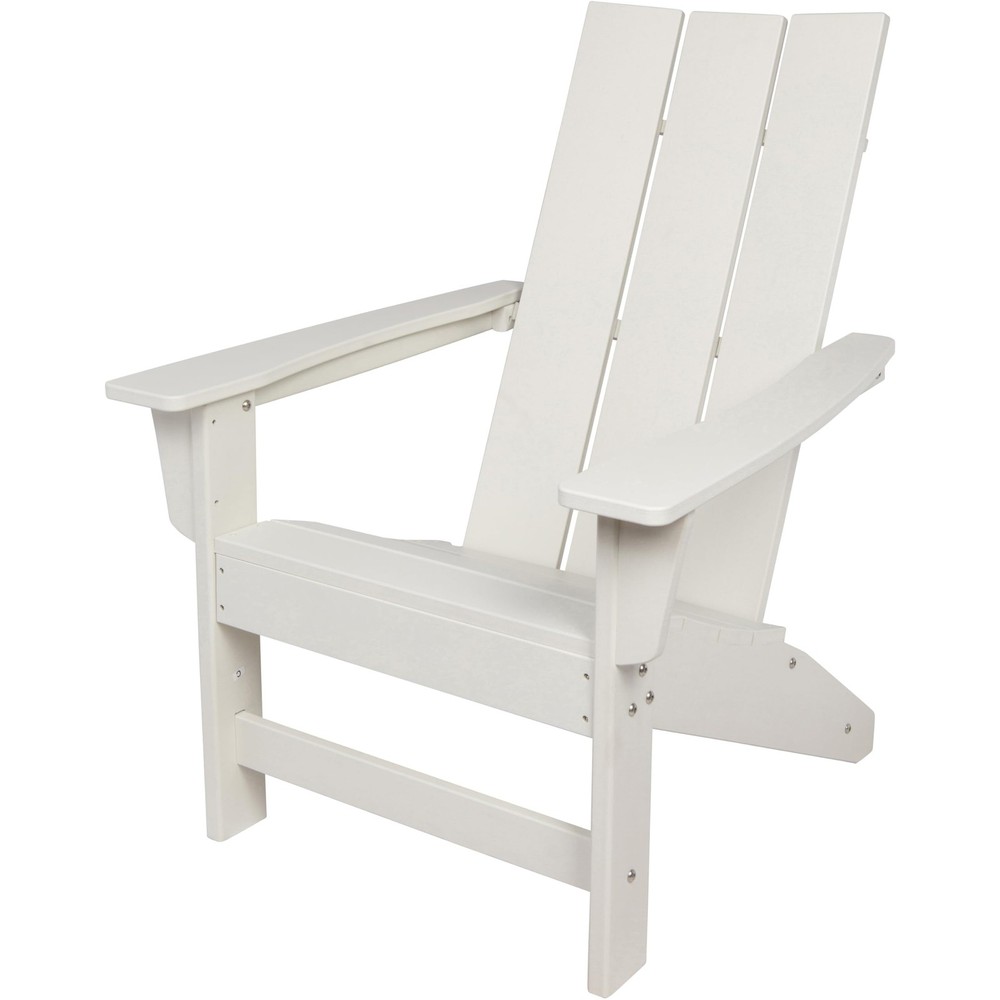 Durable All-Weather Folding Adirondack Chair with Easy Assembly